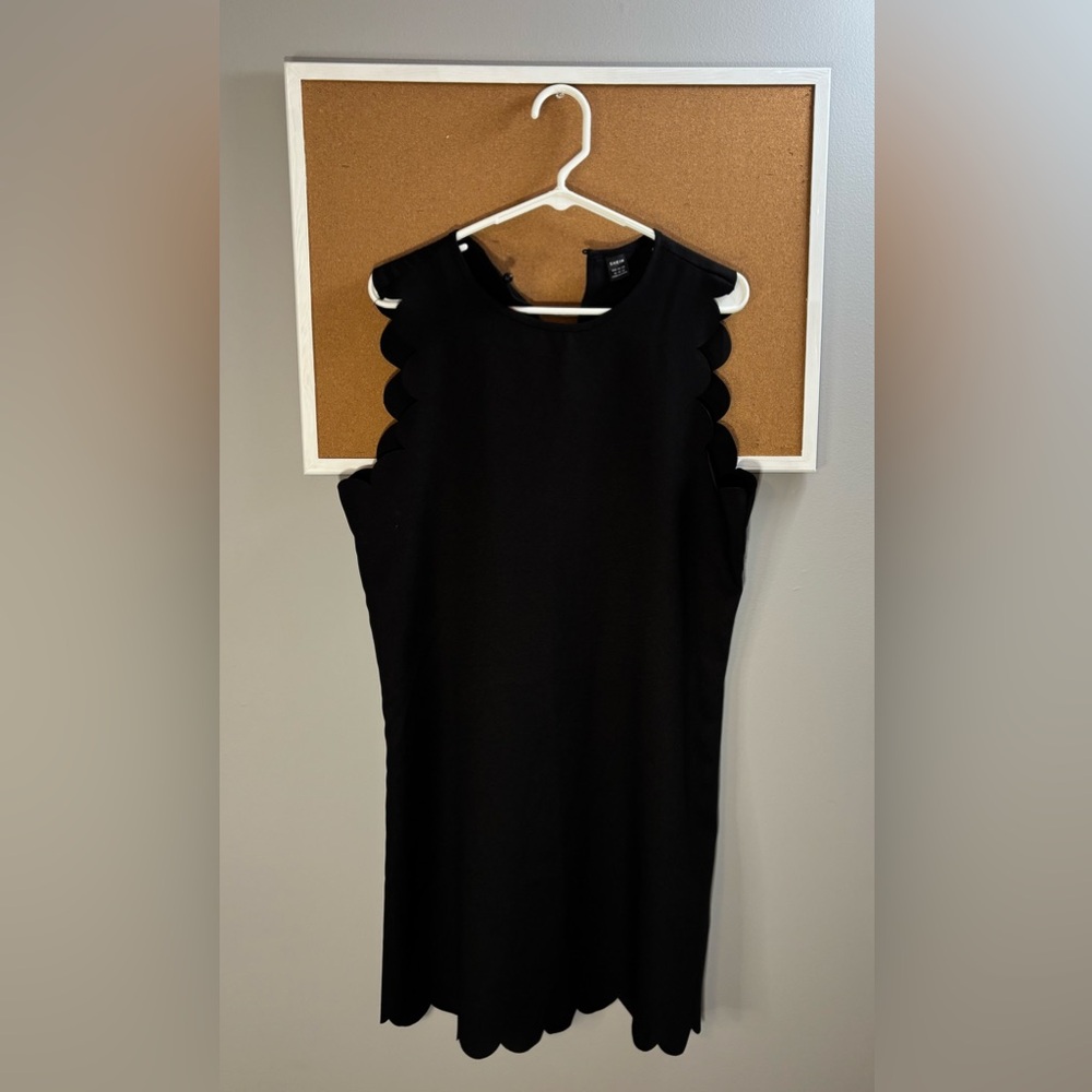 SHEIN Plain Black Dress